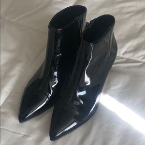 Sam edelman patent leather boots size 8